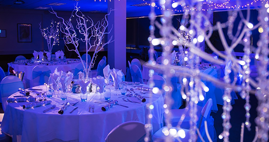 The Conference Centre ready for Christmas events