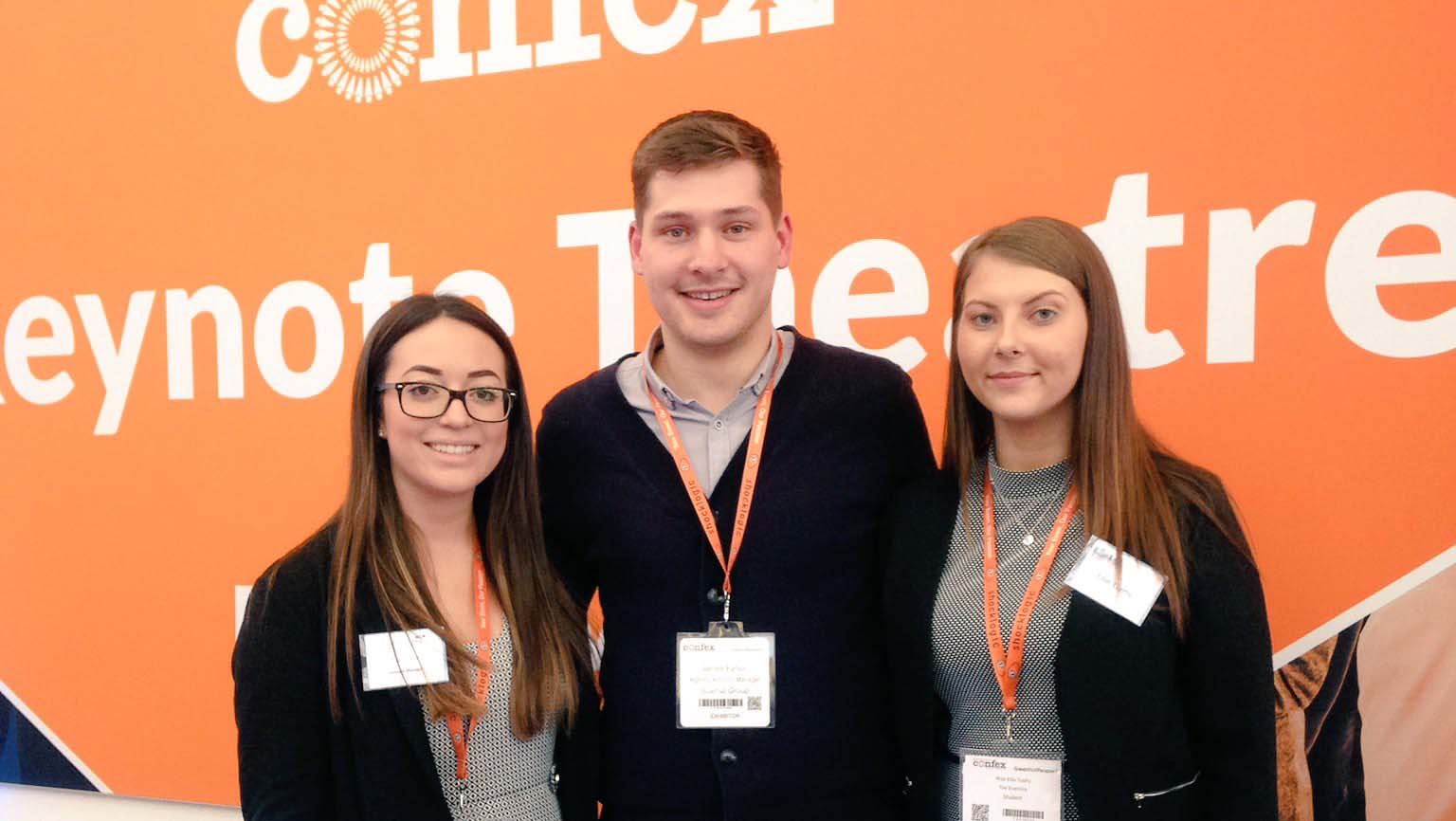Ellie Tuhoy with previous Eventice winners