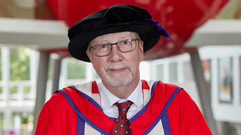 Ewan Foster at Solent University graduation 2026