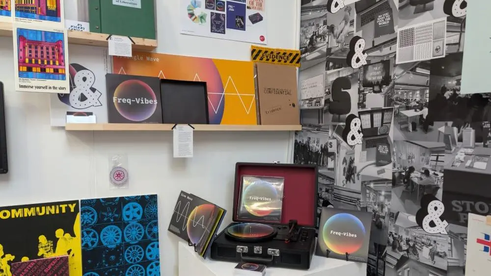 Freq-Vibes image displayed at New Blood Festival