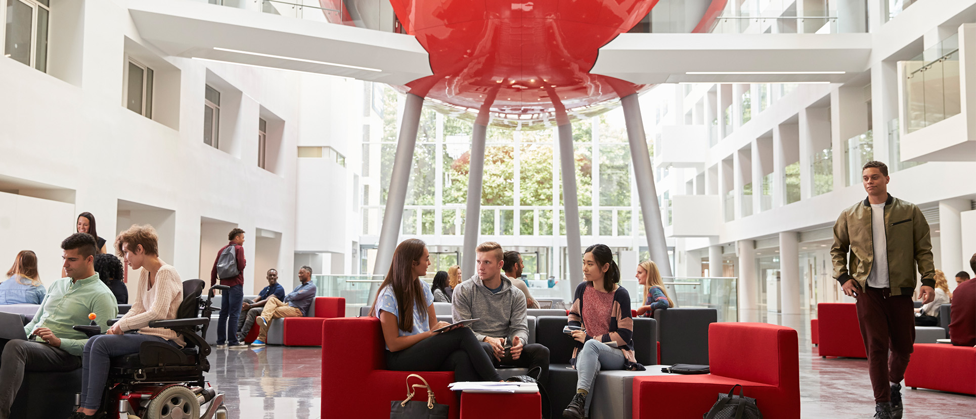 The Spark atrium