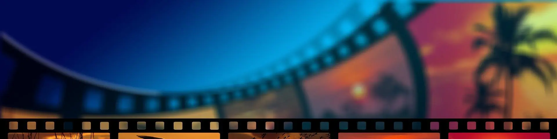 images on a roll of celluloid