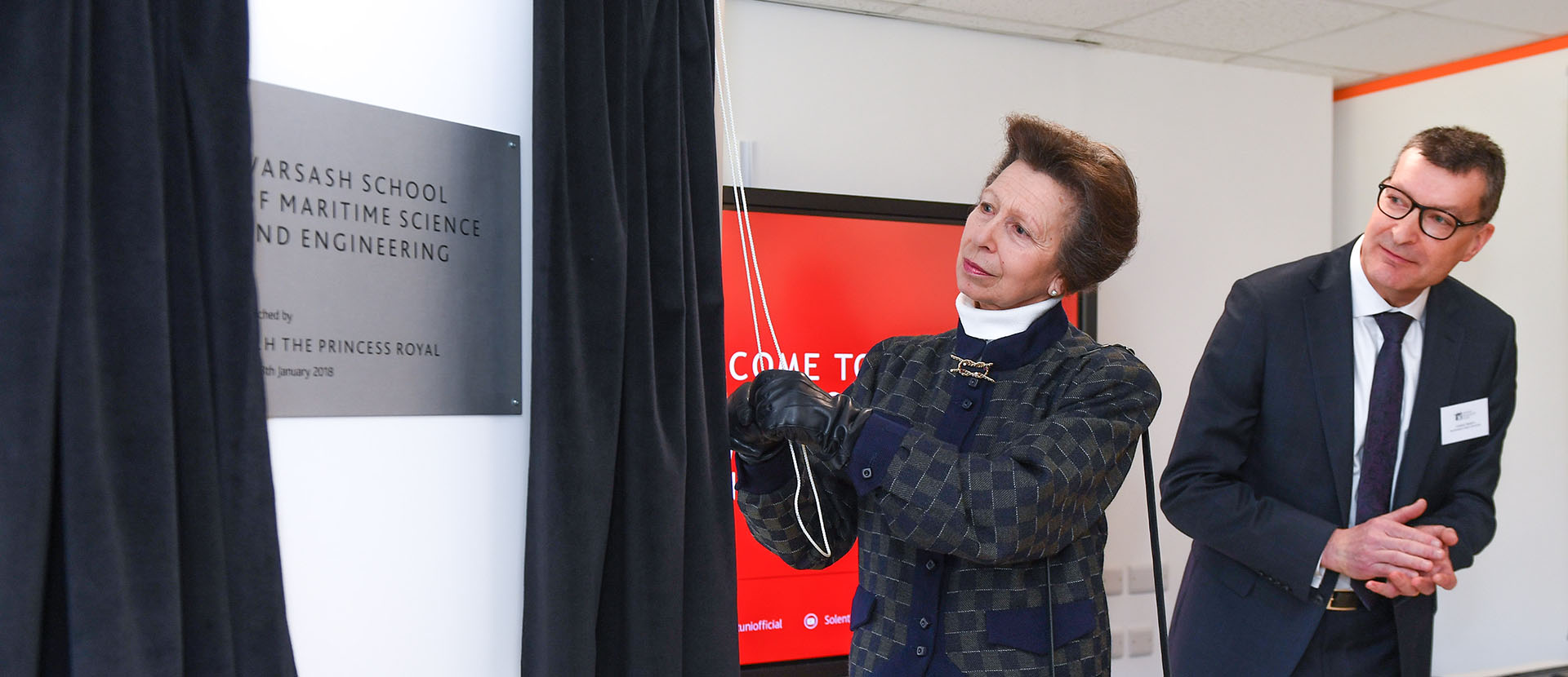 Her Royal Highness The Princess Royal opening St Marys