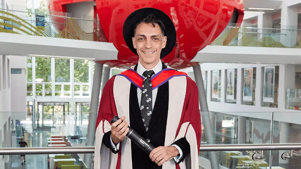 Kerry Kyriacos Michael MBE in The Spark at Southampton Solent University.