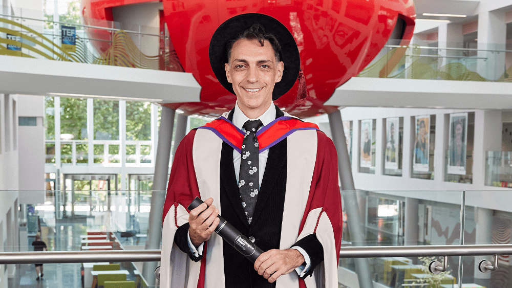 Kerry Kyriacos Michael MBE in The Spark at Southampton Solent University.