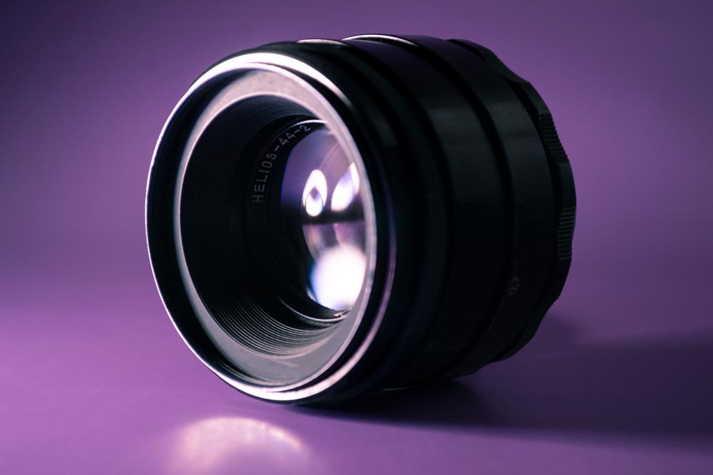 a camera lens