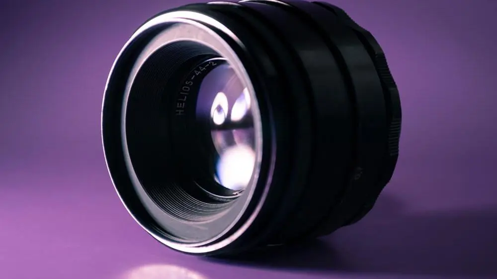 a camera lens