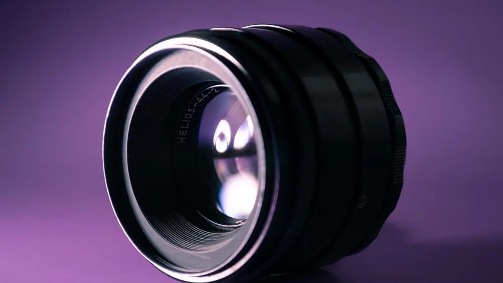 a camera lens