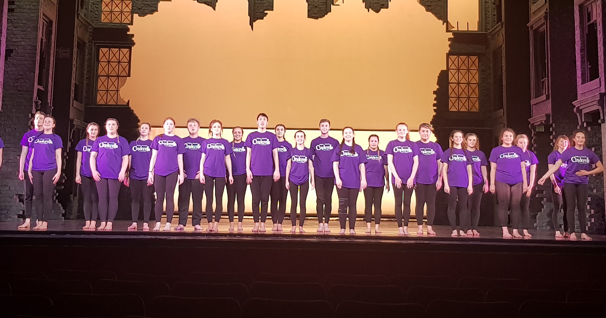 Students at the Mayflower Theatre