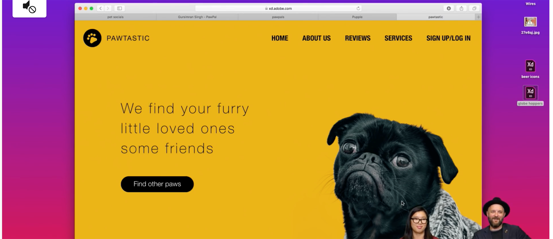 Pawtastic website