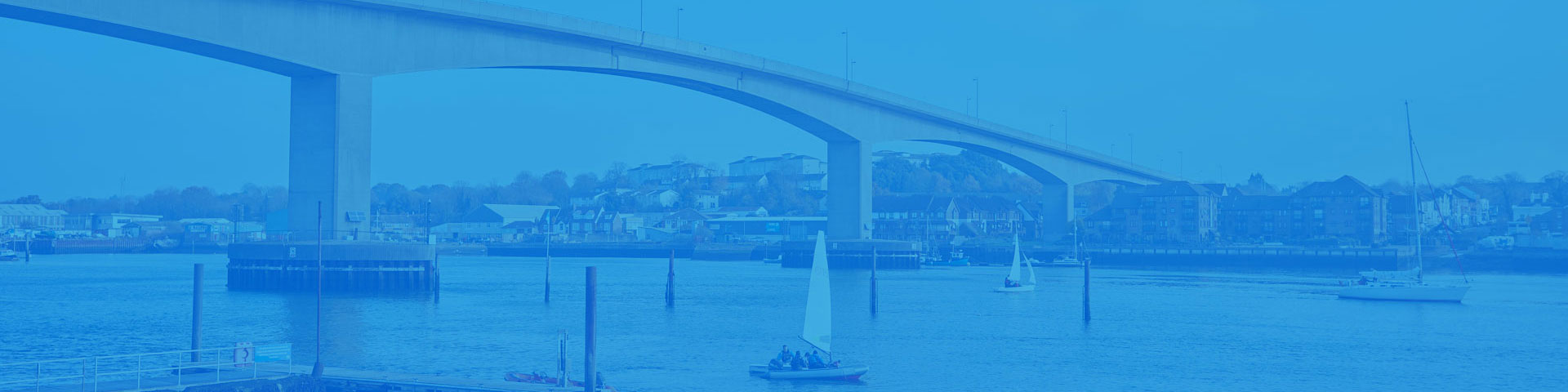 View of the Itchen Bridge, Southampton