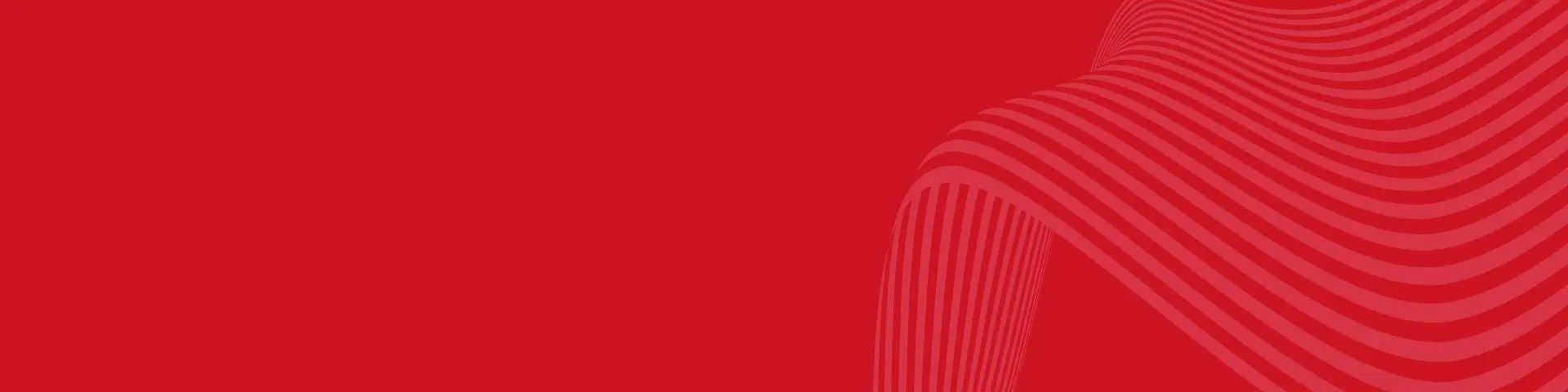 Wave motif on a red background