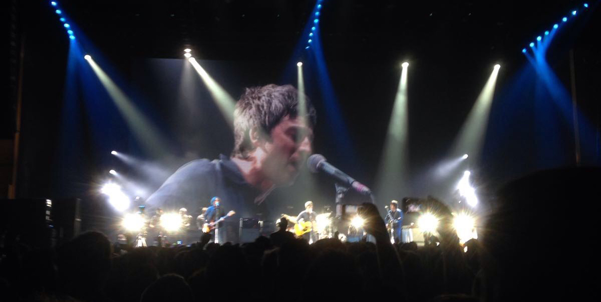 Image from the Noel Gallagher show at the BIC