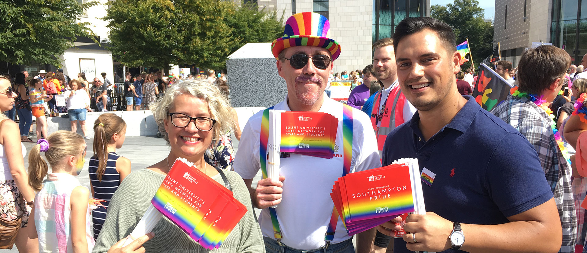 Solent staff at Southampton Pride