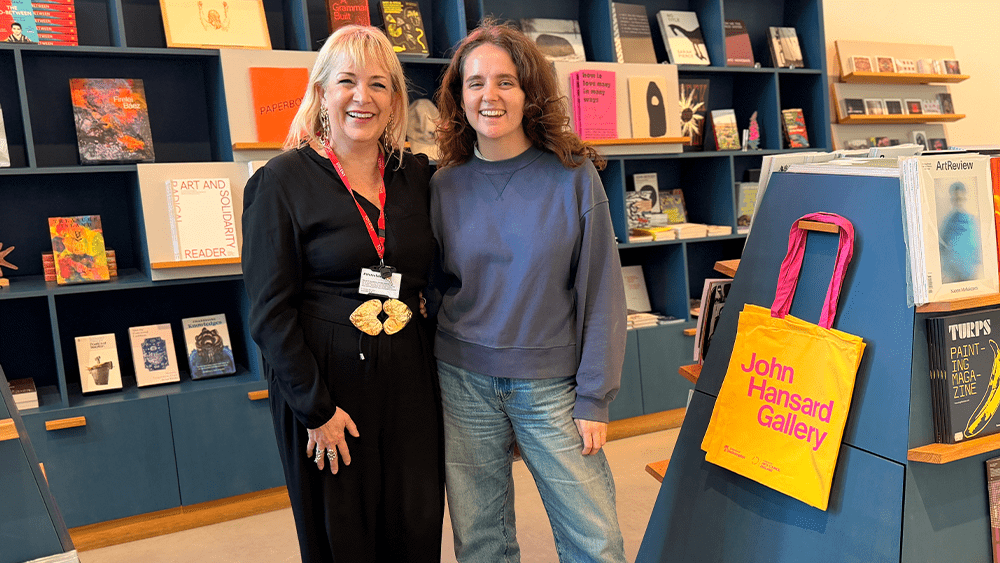 Lesley Taylor with Jessica Willis