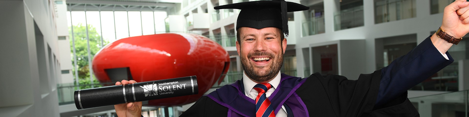 BBC's  The Apprentice  finalist, and alumnus, Richard Woods