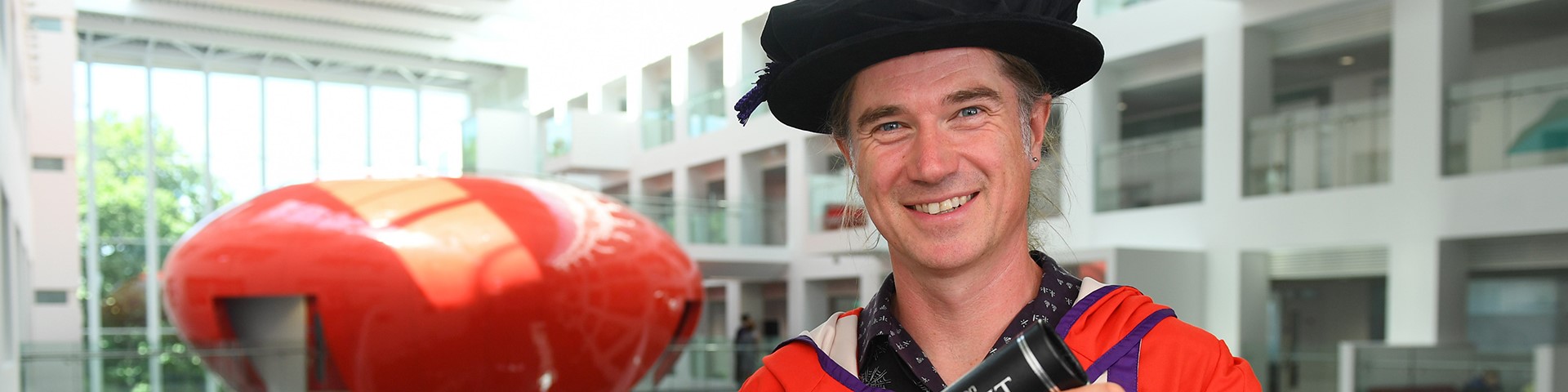Music broadcaster Robert Gorham, also known as Rob da Bank