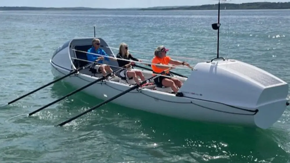 The team on a practice row