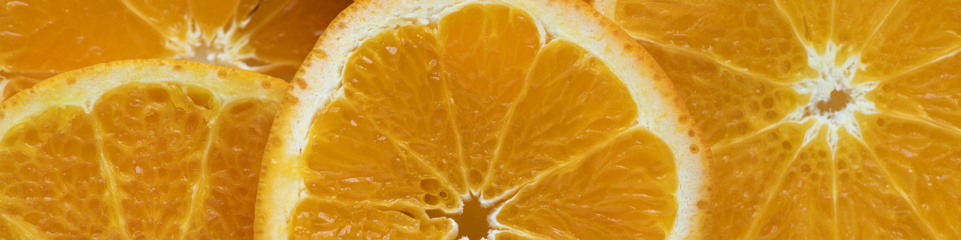 Close-up of orange slices