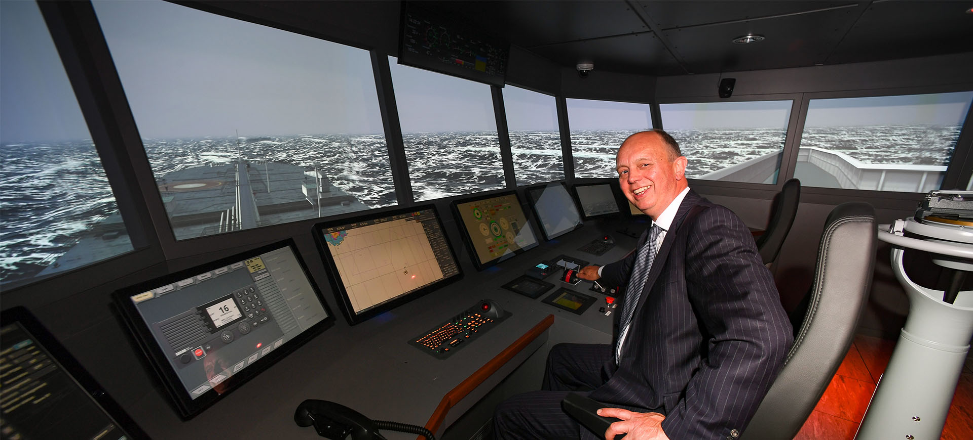 Opening of the maritime simulation centre