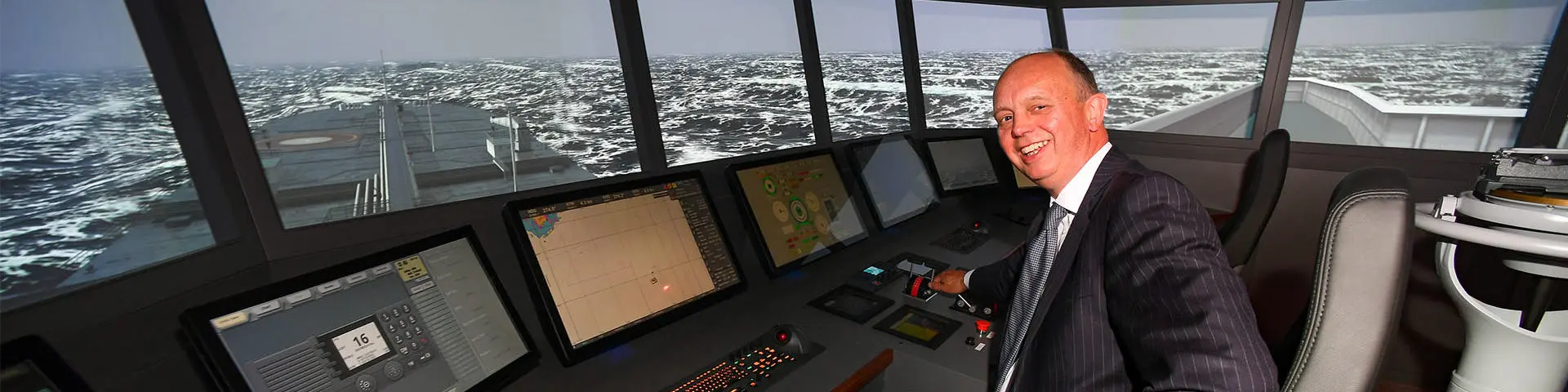 Opening of the maritime simulation centre