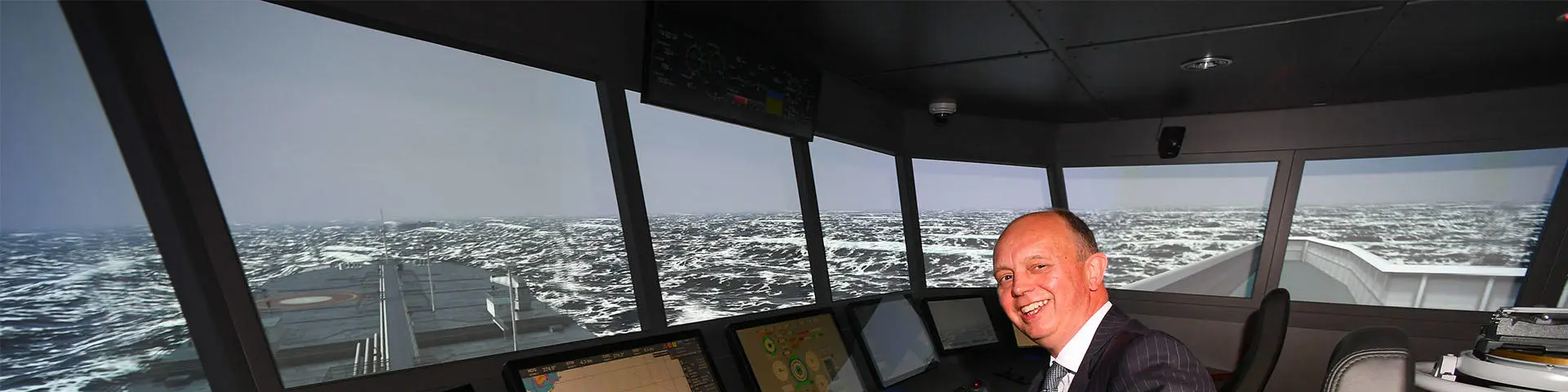 Opening of the maritime simulation centre
