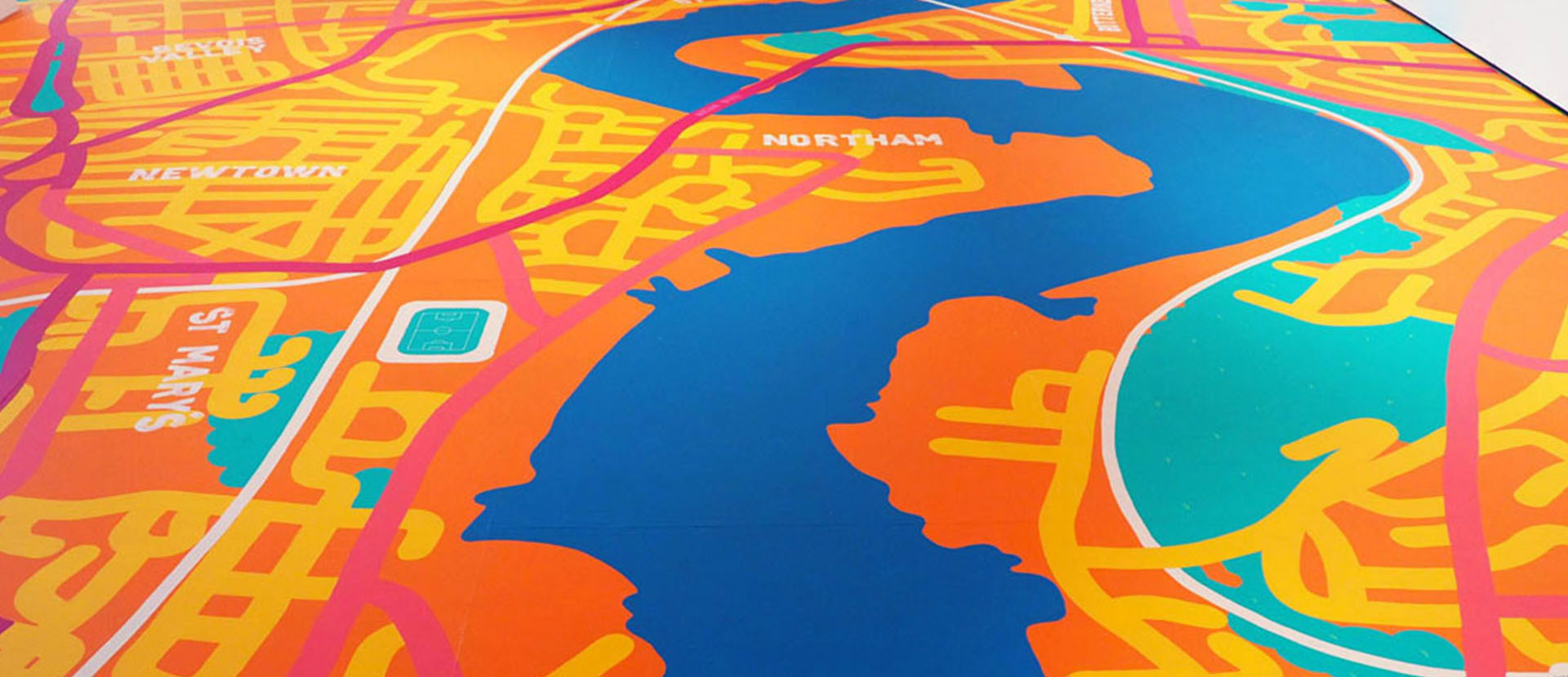 Solent Showcase 'Make Your Mark' interactive map