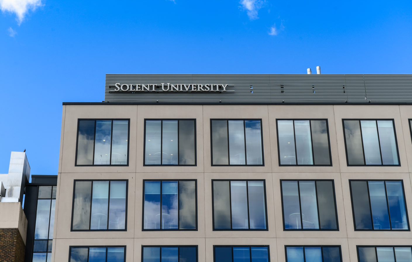 Outside shot of Spark building