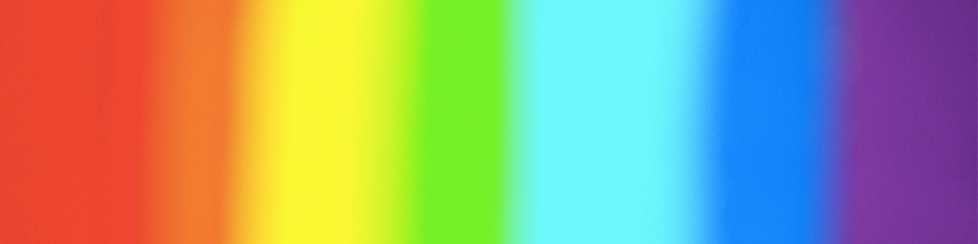 Rainbow colours
