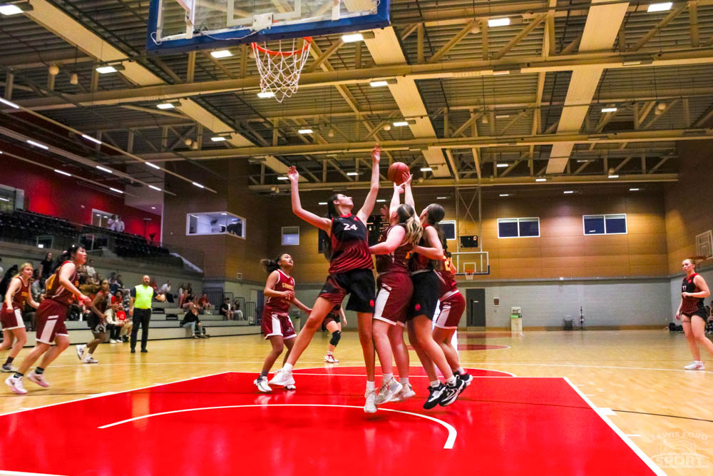 Women's basketball compete in the 2025 Sport at Solent Festival