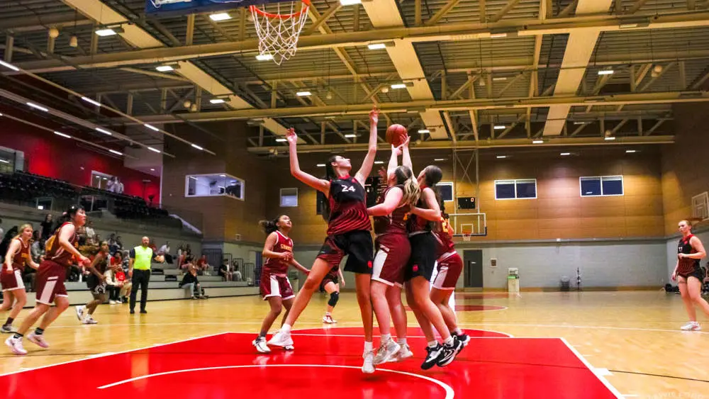 Women's basketball compete in the 2025 Sport at Solent Festival