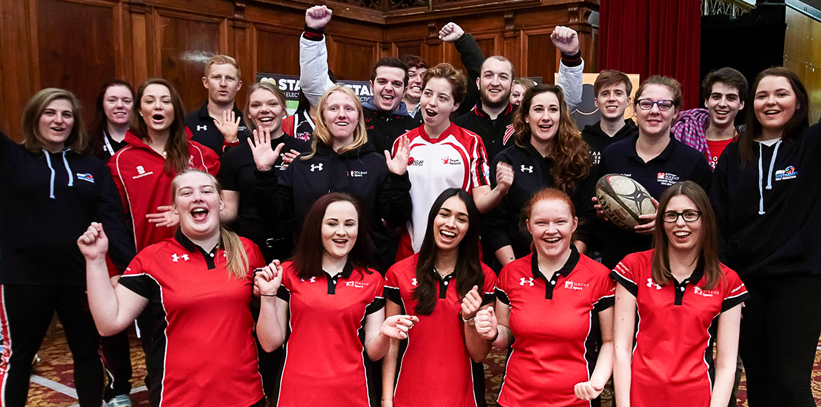 Solent Sports students