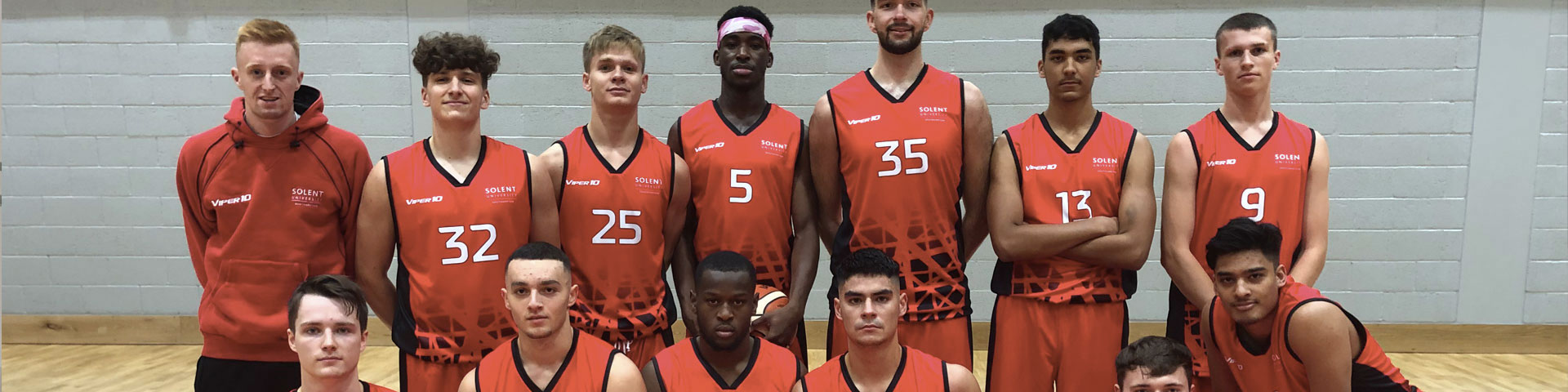 Team Solent men's basketball team