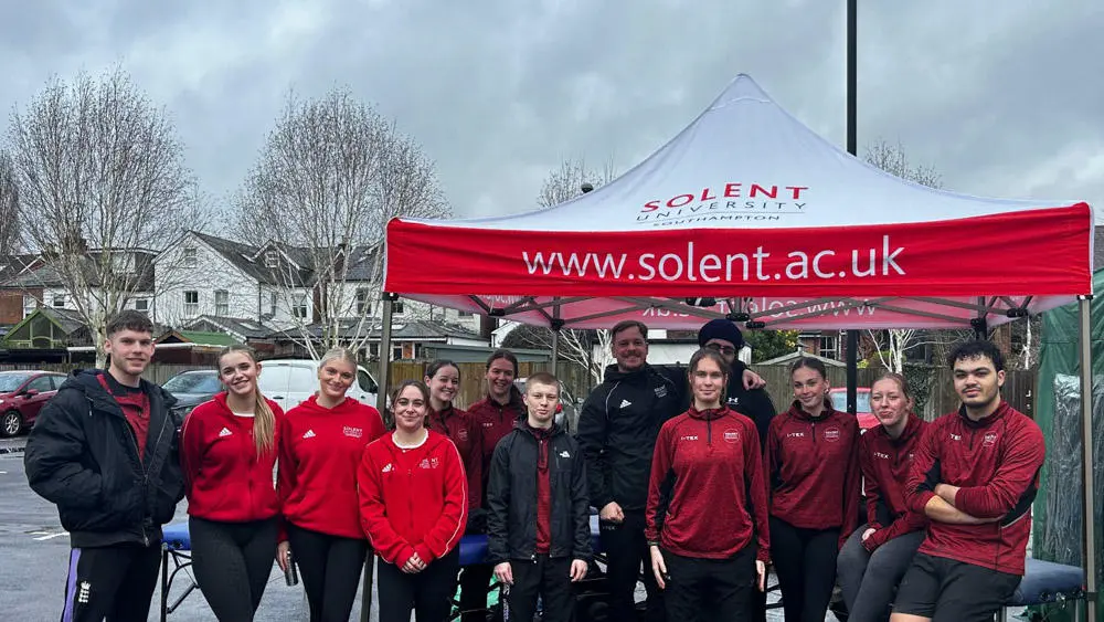 Solent students at the Winchester 10k