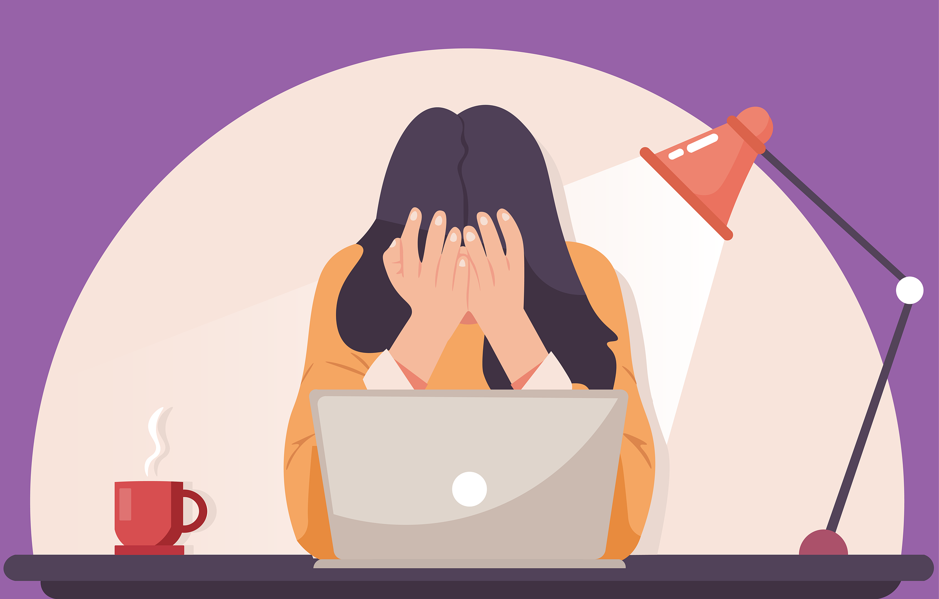 Working online stress