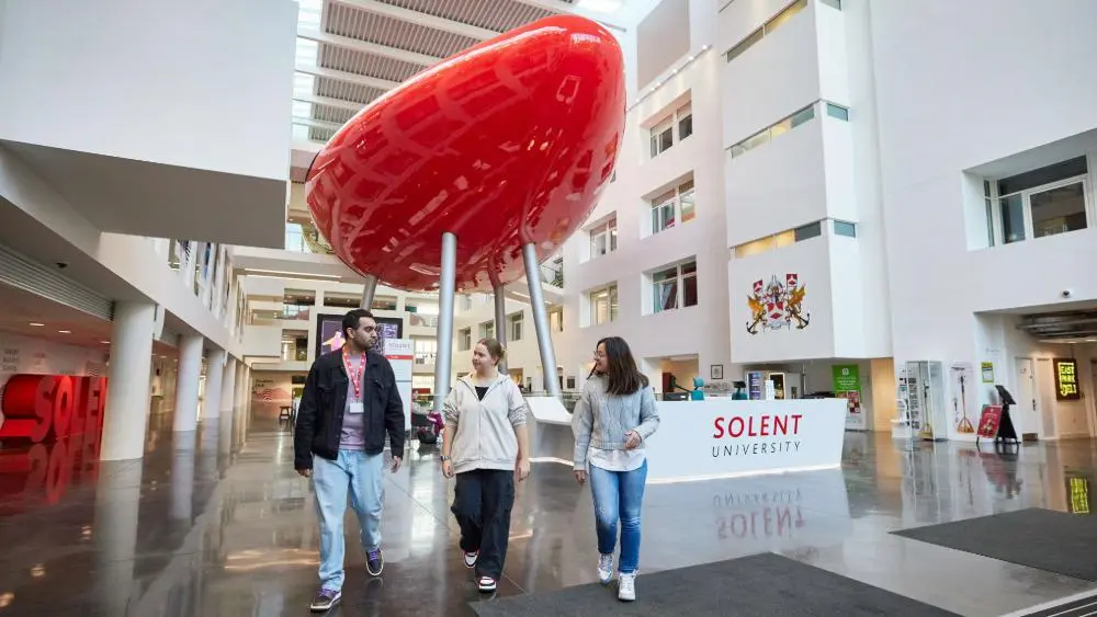 The spark building entrance 