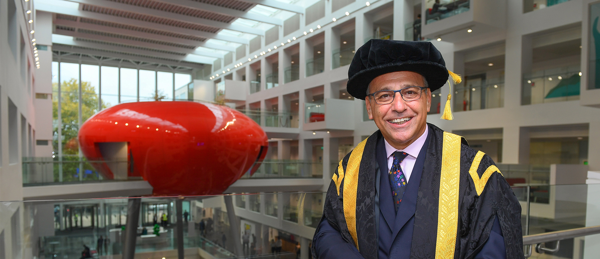 Theo Paphitis at his inauguration