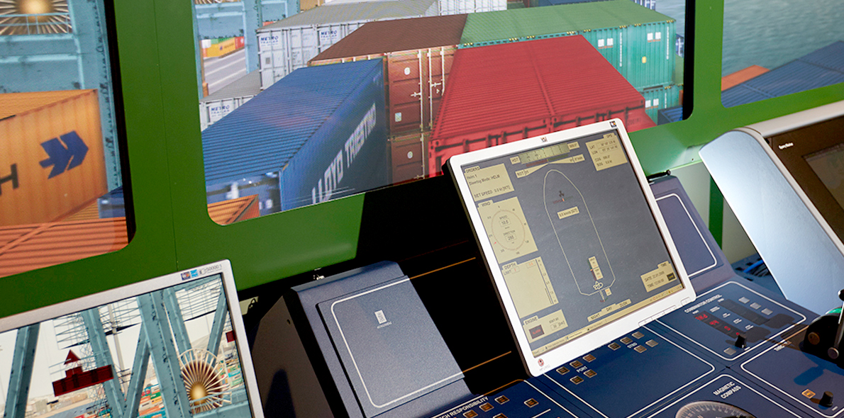 Warsash bridge simulator