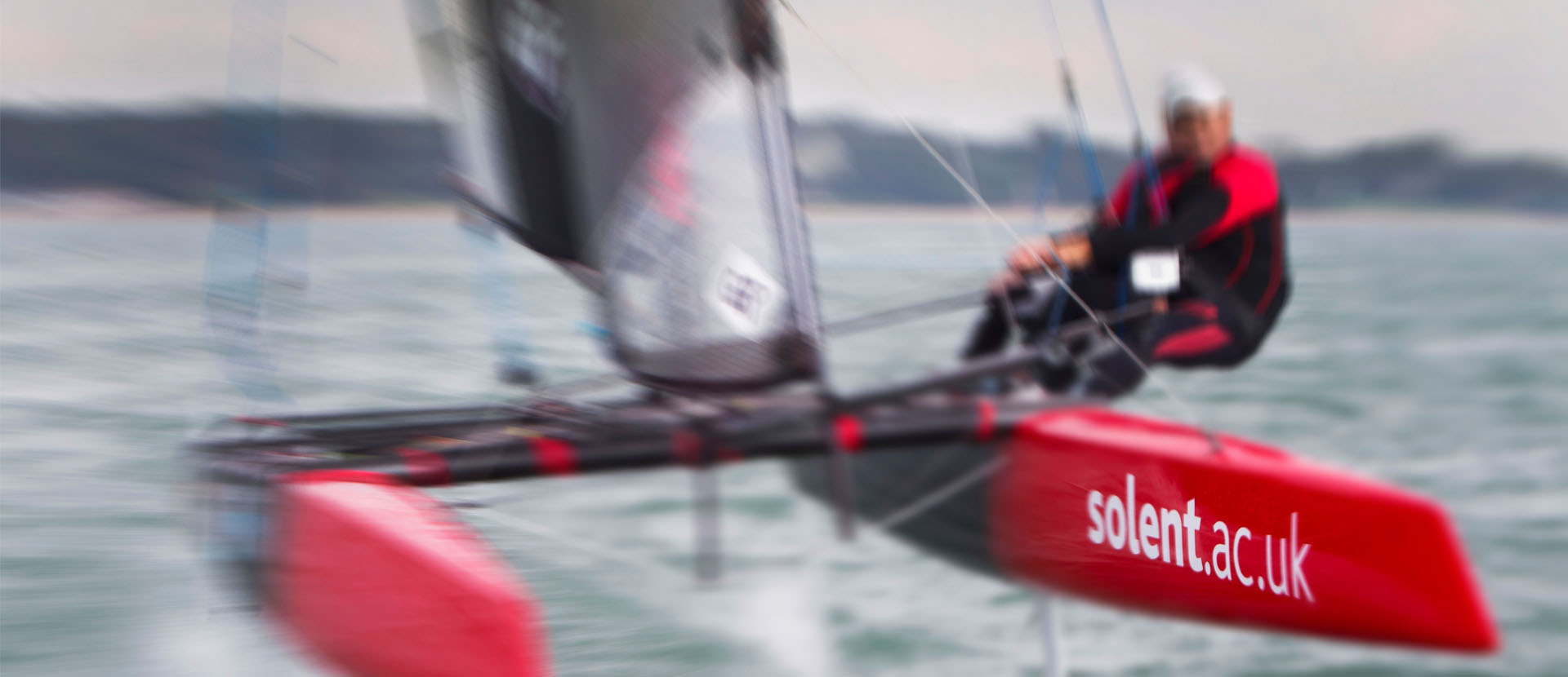 Helena Lucas MBE sailing Whisper