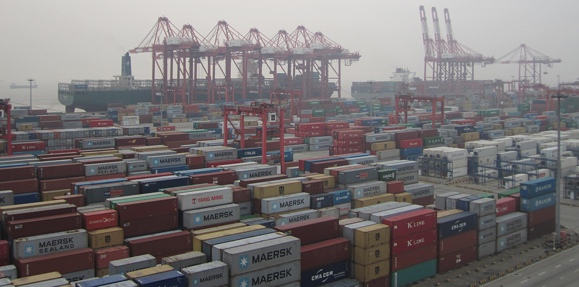 Shipping dockyard