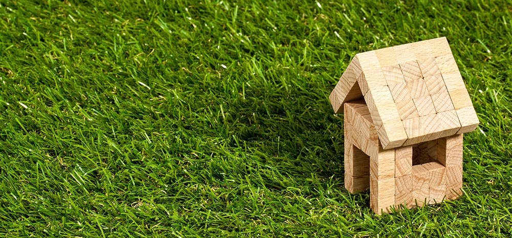 A little wooden house