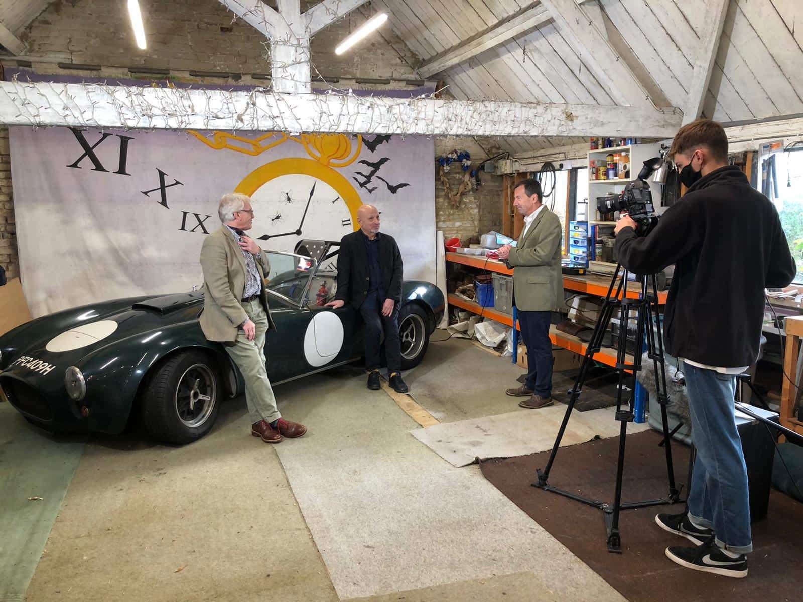 James Greenfield filming