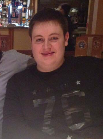 Oliver before his weight loss