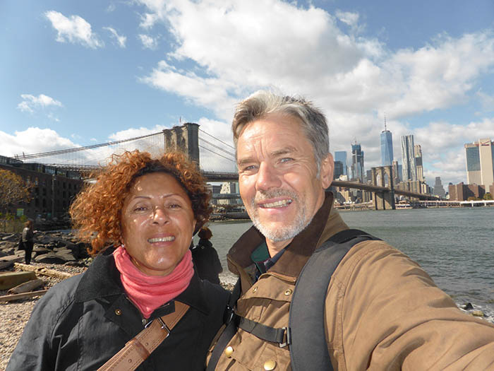 Dr David and Janet Pointer in New York