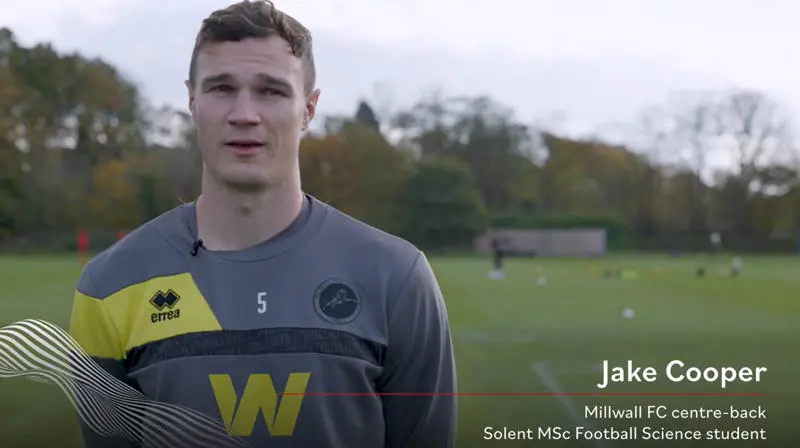 Jack Cooper Millwall FC player and MSc Football Science student
