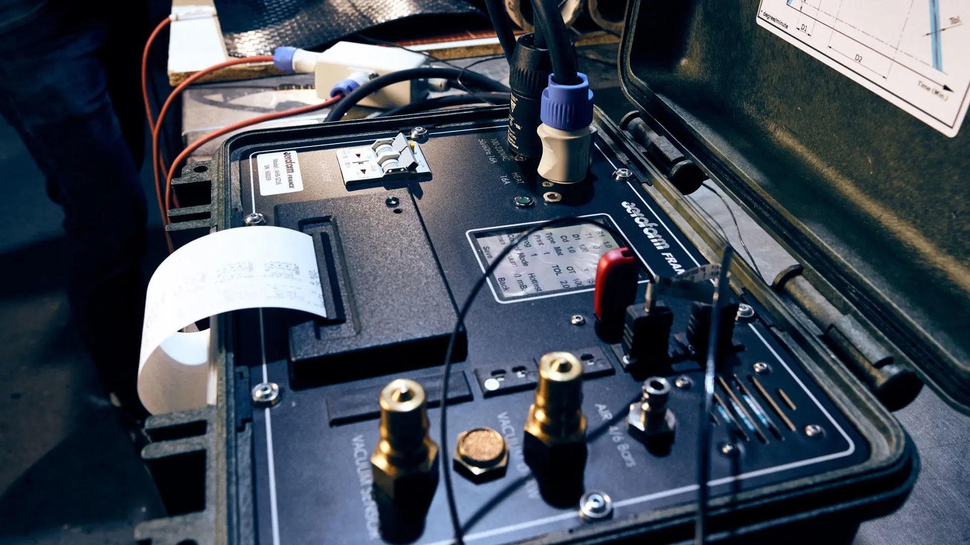 Equipment in the advanced composites lab