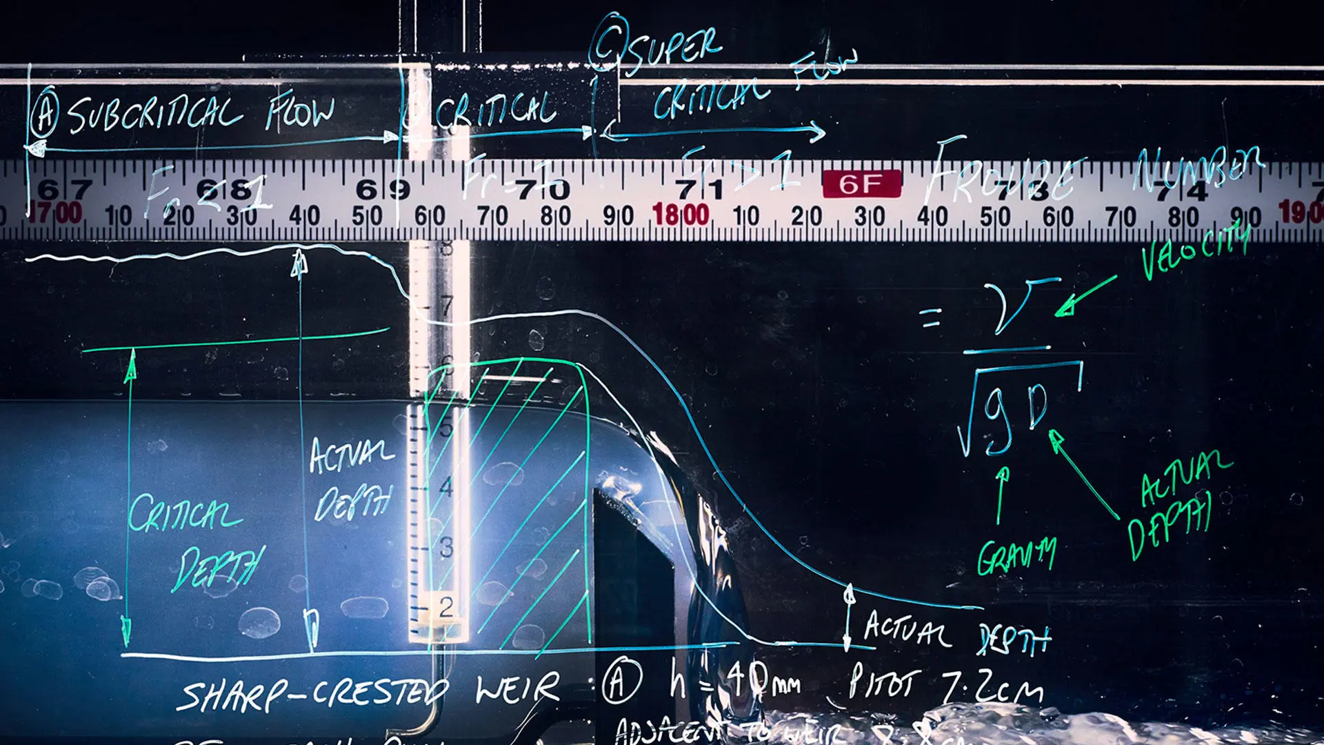 Equipment in the applied mechanics laboratory