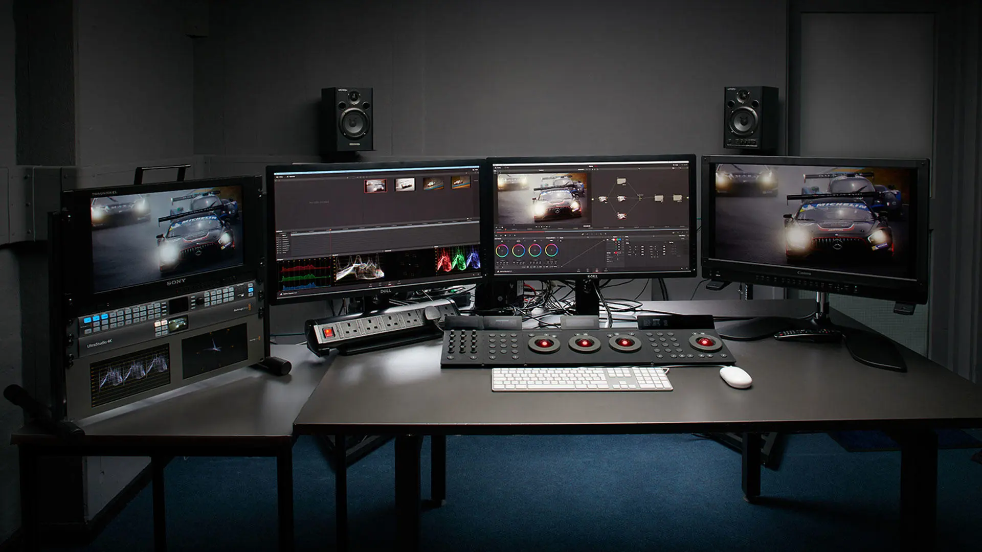 Colour grading suite