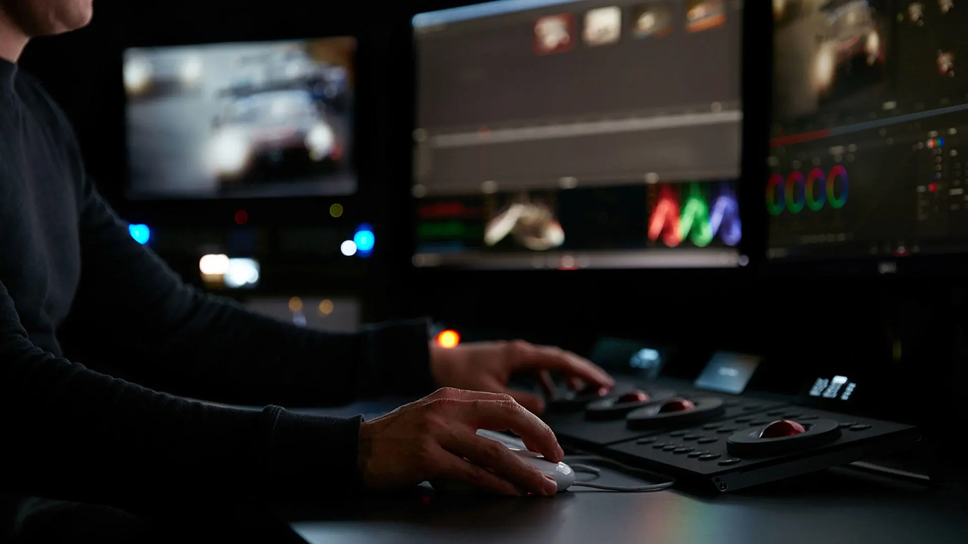 Colour grading equipment