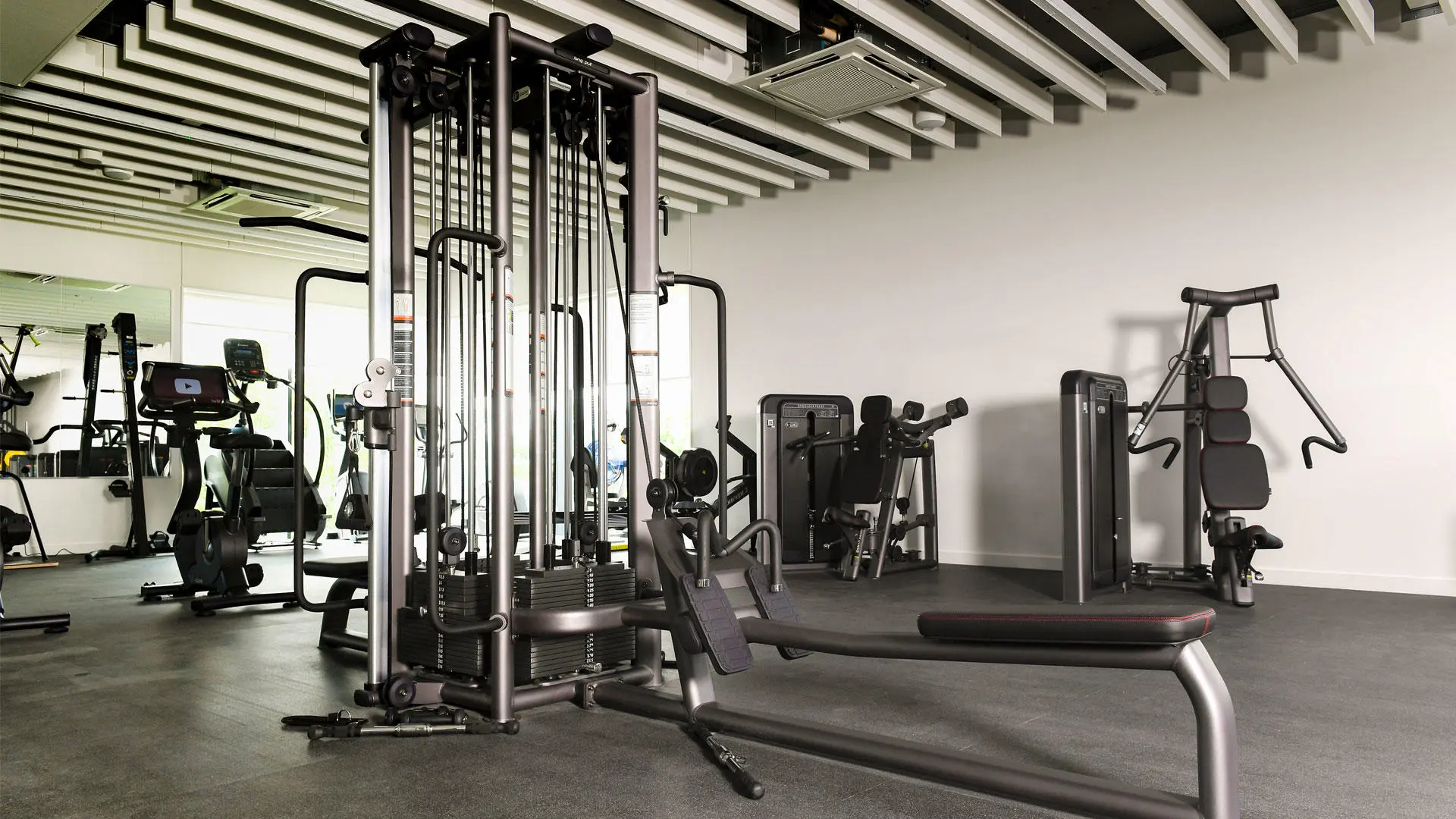 Fixed weight machines in teaching gym